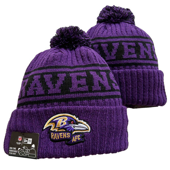 Baltimore Ravens Knit Hats 115